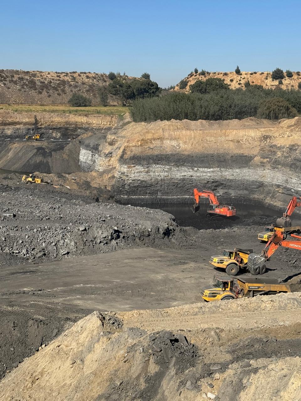 Construction and equipment work area